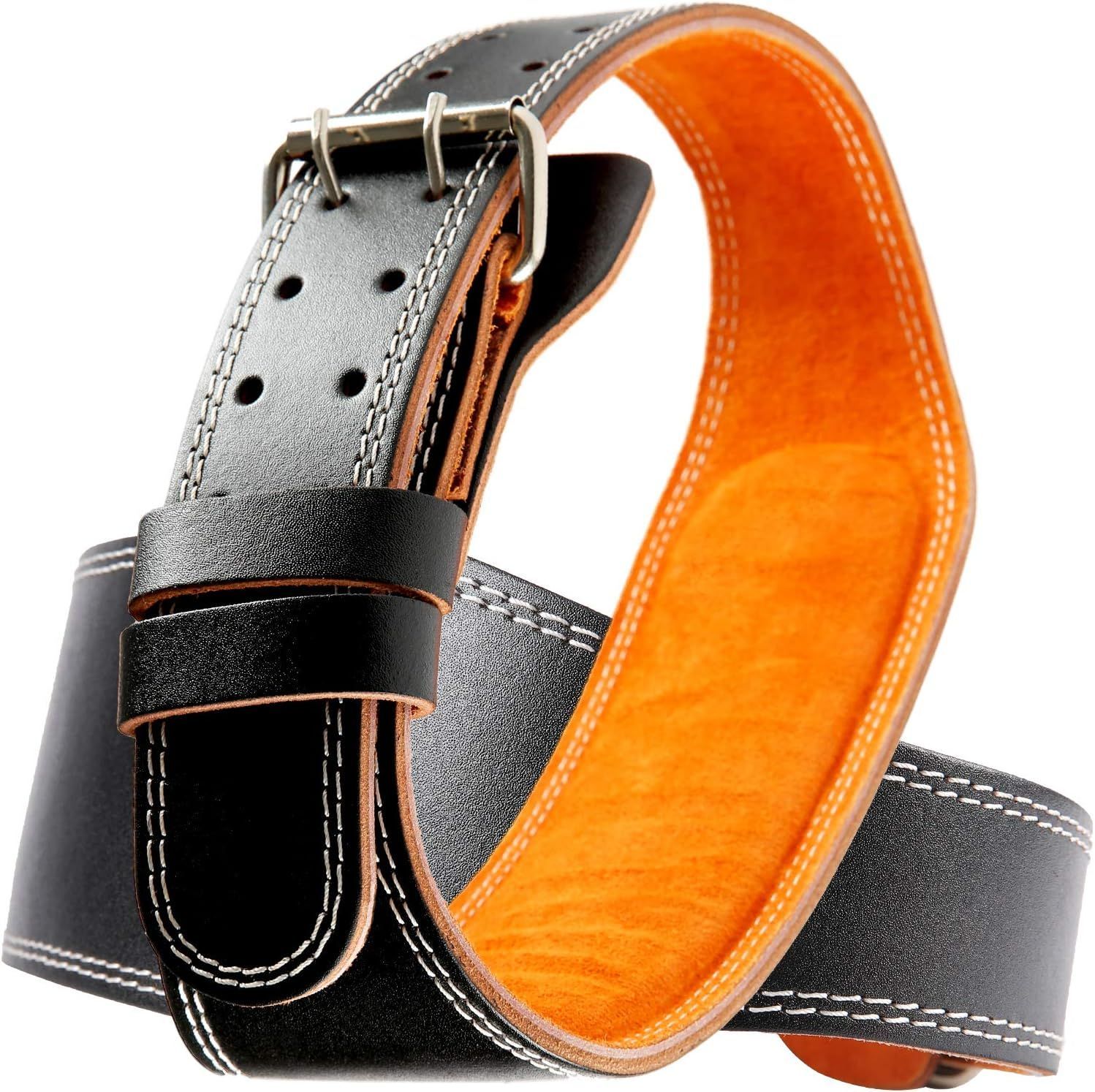 ゴールドジムGold's gymトレーニングレザーベルト New パワーベルト