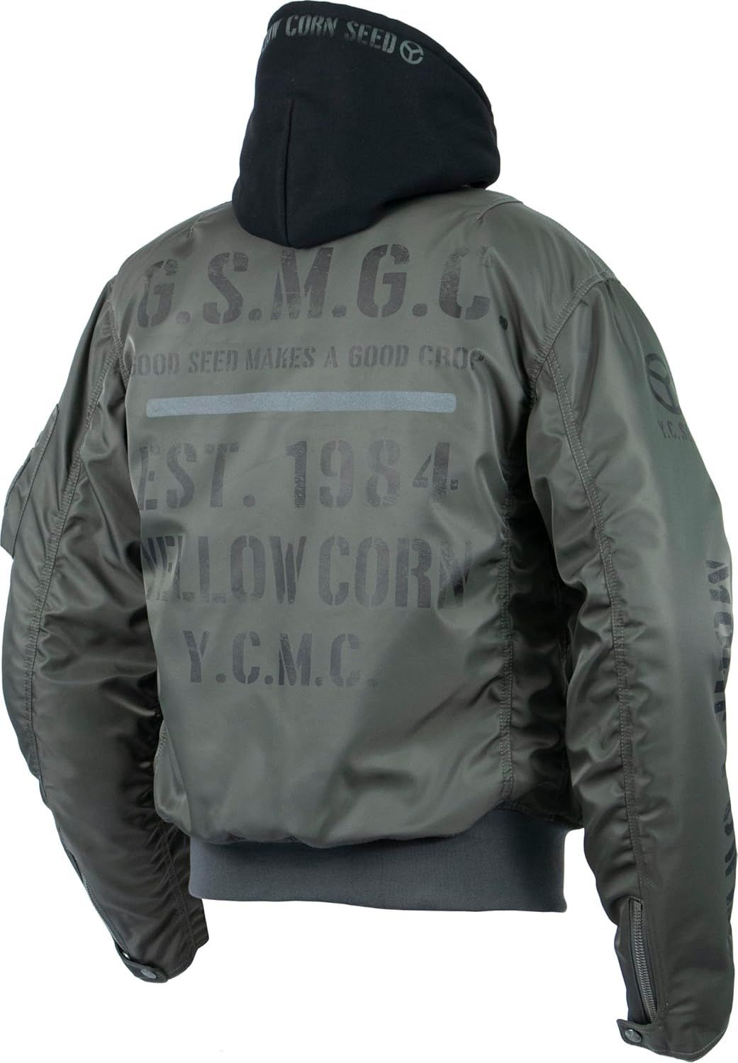 ガンメタ フード付き