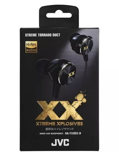 JVC　有線イヤホン　HA-FX99X-B Amazon.co.jp: JVCケンウッド JVC カナル型イヤホン XXシリーズ