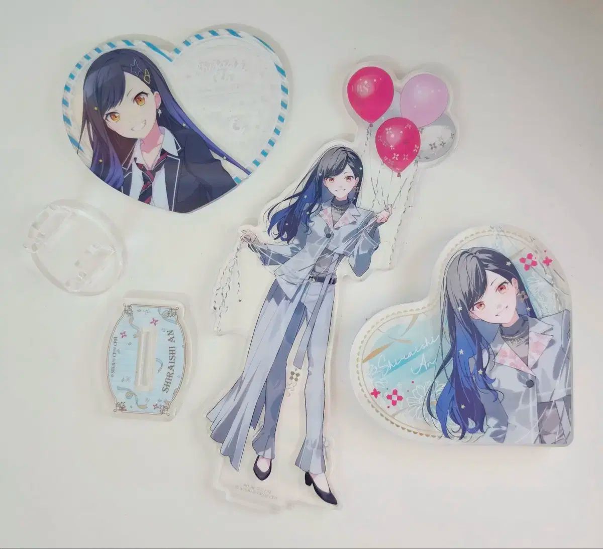 プロセカ白石杏ハート型アクリルブロック 2025年最新】ハート型