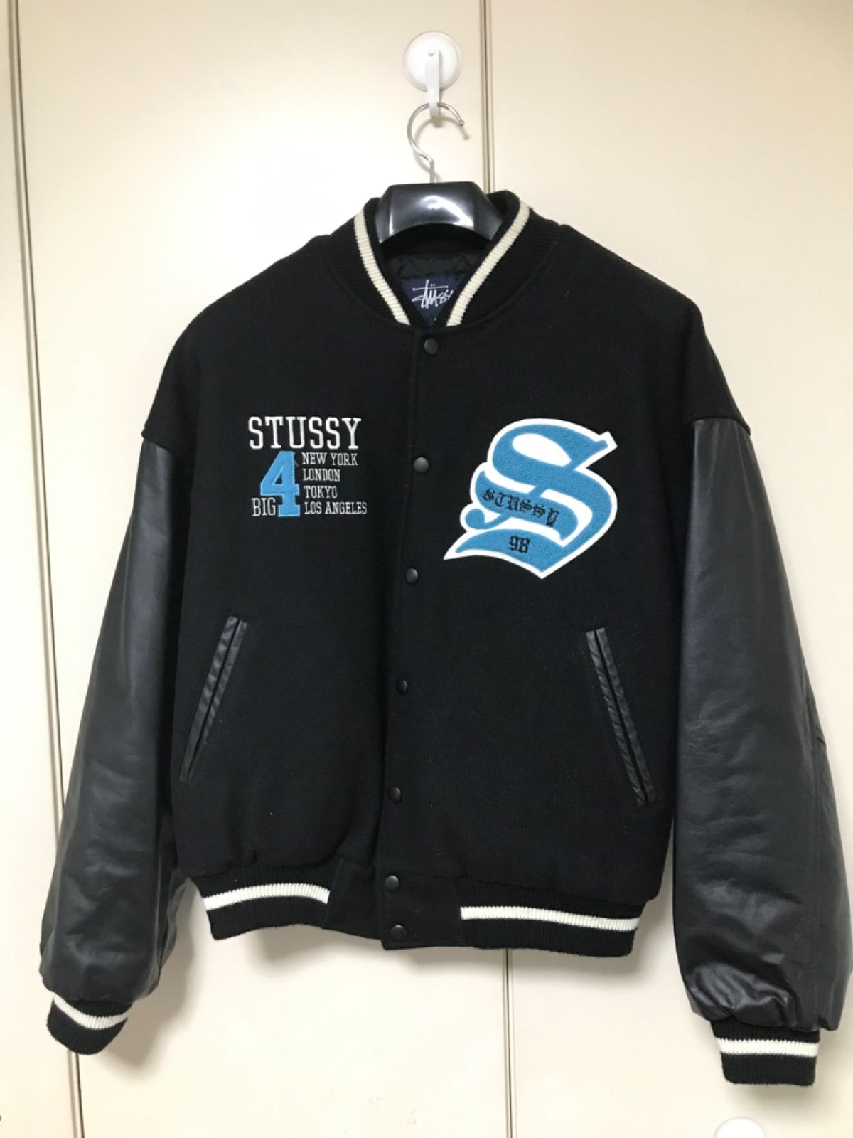 1998年製 STUSSY BIG4「4都市限定」スタジャン | www.vgstransit.be