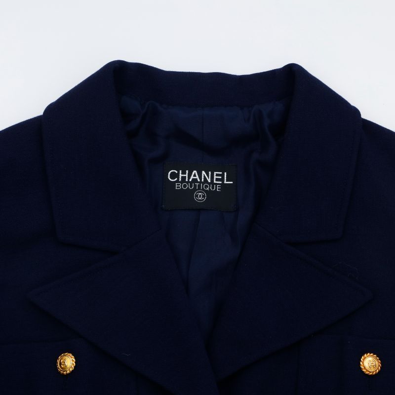 CHANEL シャネル ジャケット ココボタン ゴールド VINTAGE 1990s