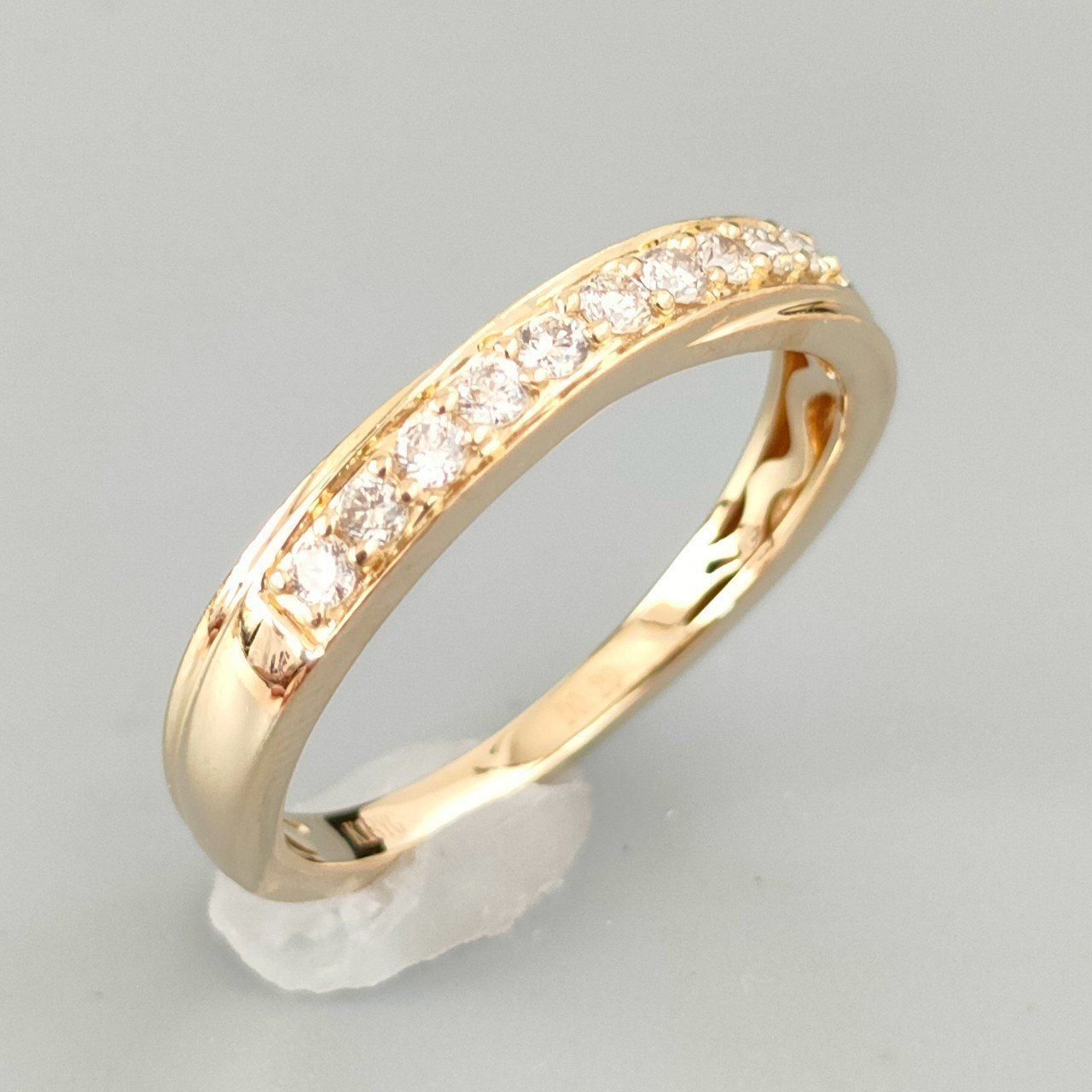 k18 金リングダイヤ付き2.84g