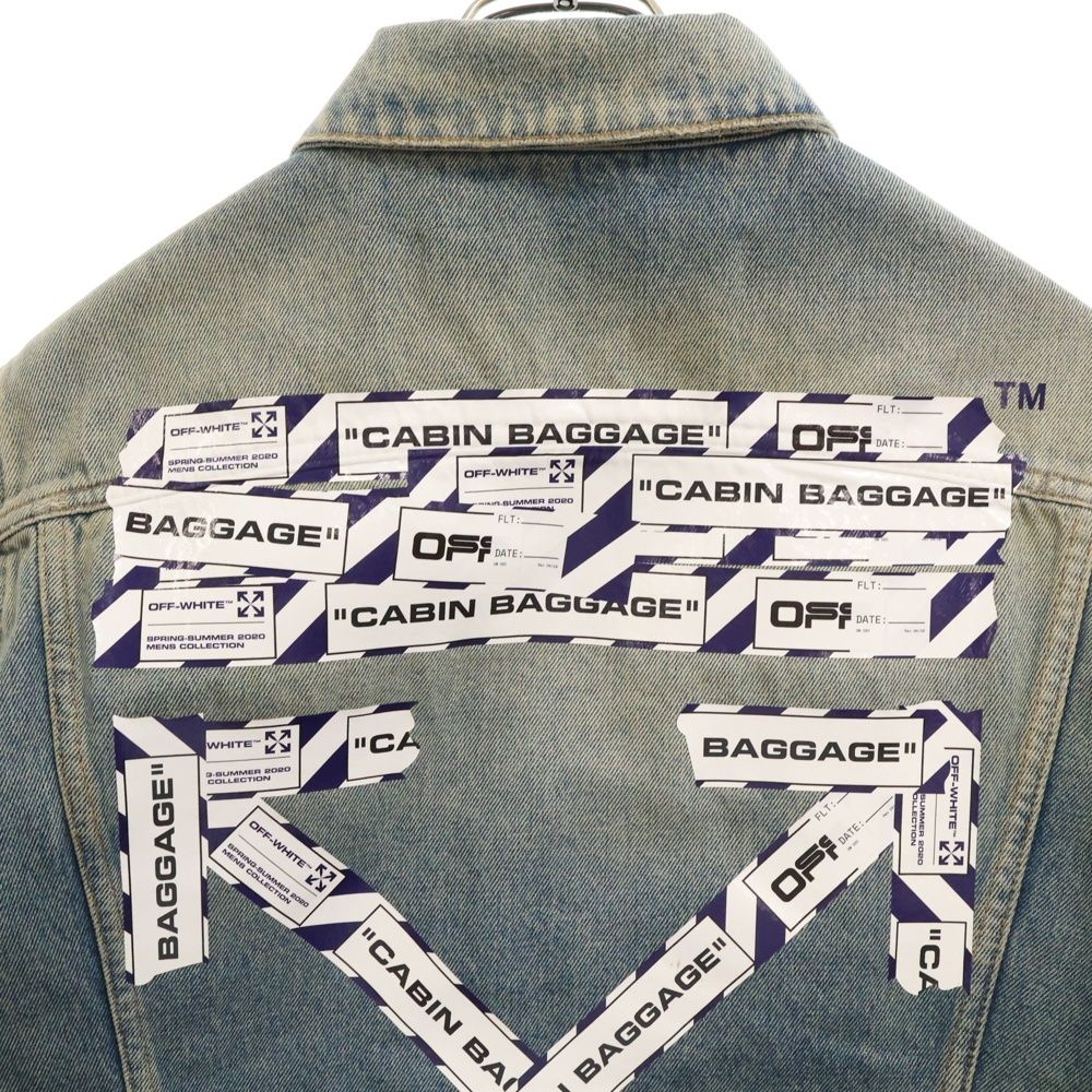 OFF-WHITE (オフホワイト) 20SS Airport Tape Arrow Denim