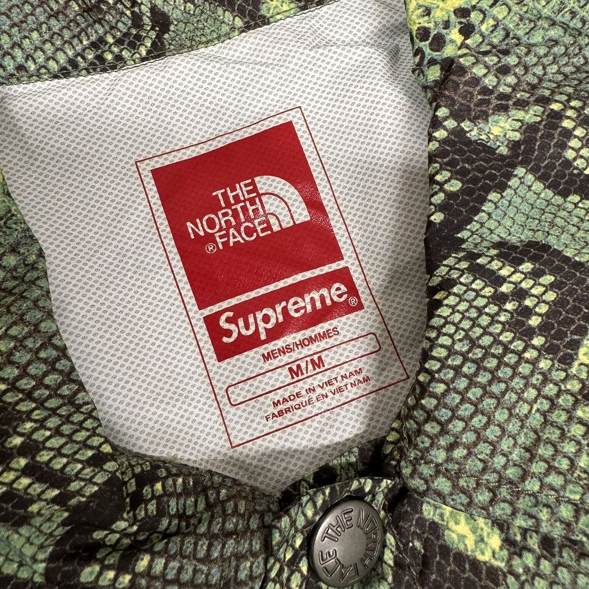 Supreme×THE NORTH FACE/シュプリーム×ノースフェイス【18SS】Snakeskin Taped Seam Coaches  Jacket/コーチジャケット NP118031/M