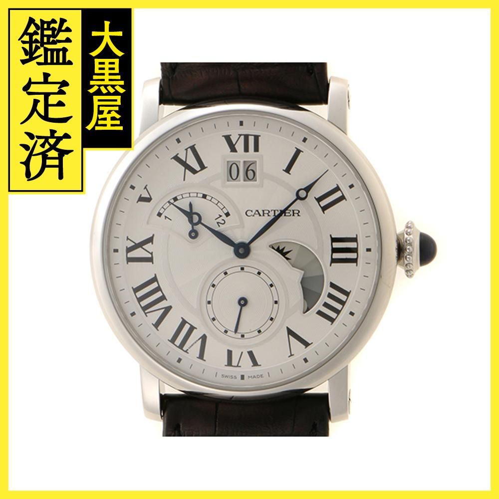 Cartier　カルティエ　ロトンドドゥカルティエ　グランドデイト　裏スケ　腕時計　W1556368　2148103519703【436】