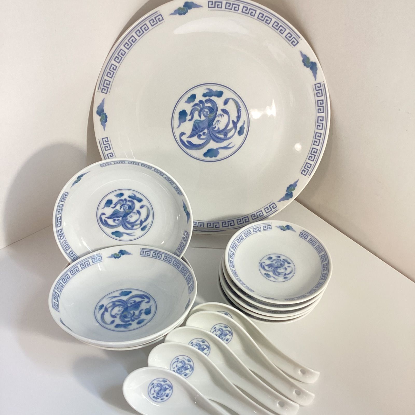 長峰陶苑　中華食器セット　５人前　鳳凰 長峰陶苑 中華食器セット 5人前 鳳凰 【公式通販】