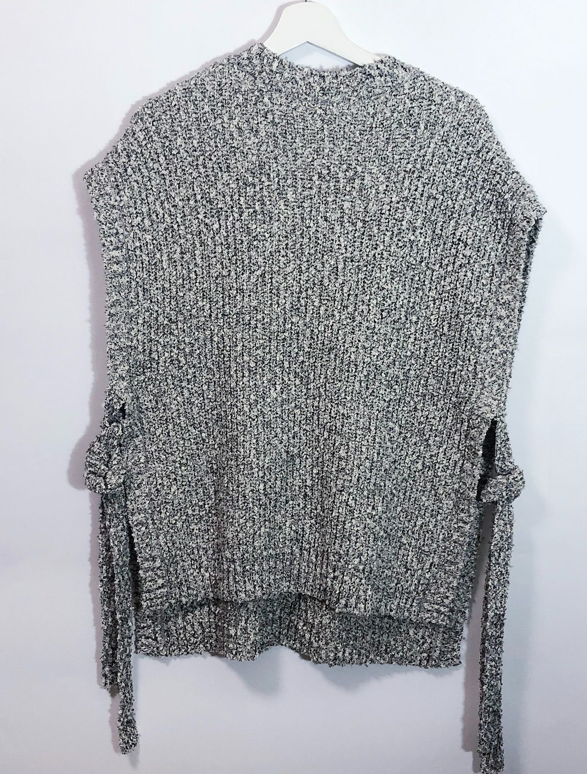 人気 即完 ライトグレー COEL コエル ミックス畔 オーバーベスト ナチュラル 183204056 Mixed rib over vest ヨンア WWW_NOITHATQUANGTHANH_NET