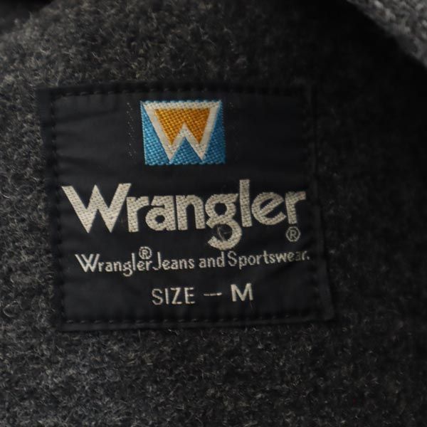 ラングラー ウール100％ ダッフル コート M グレー Wrangler メンズ  221111