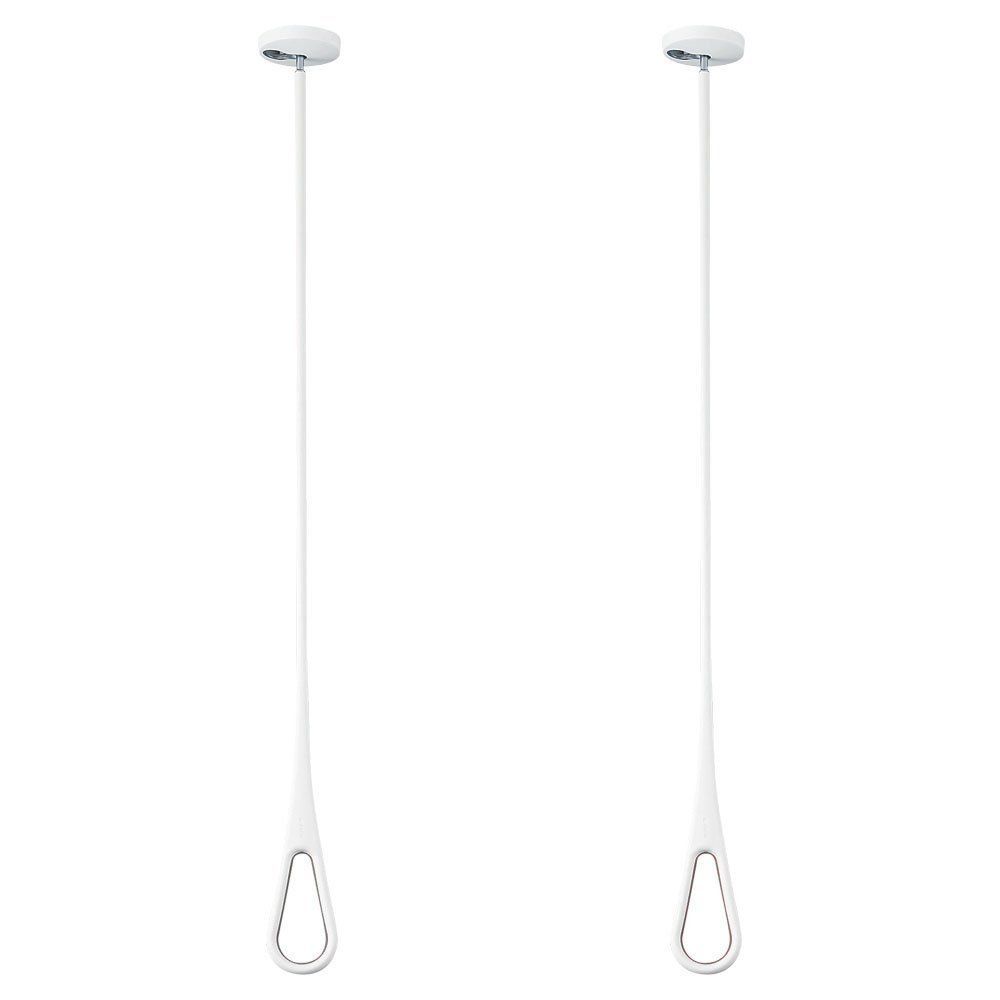 KS-NRP020-MM-WGR M ホワイトXグレー 2本セット 1組 室内 エアフープ AirHoop ナスタ