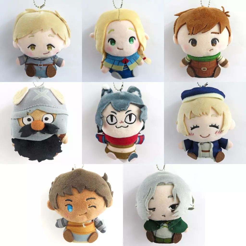 ストラップ 全8種セット ダンジョン飯 トレーディング指人形ストラップ