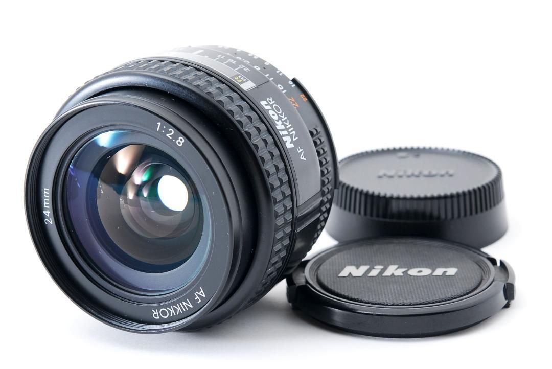 Nikon AF NIKKOR 24mm F2.8 広角単焦点レンズ - レンズ(単焦点)