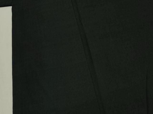 平和屋着物○男性 黒紋付 正絹 逸品 CAAT0546dy