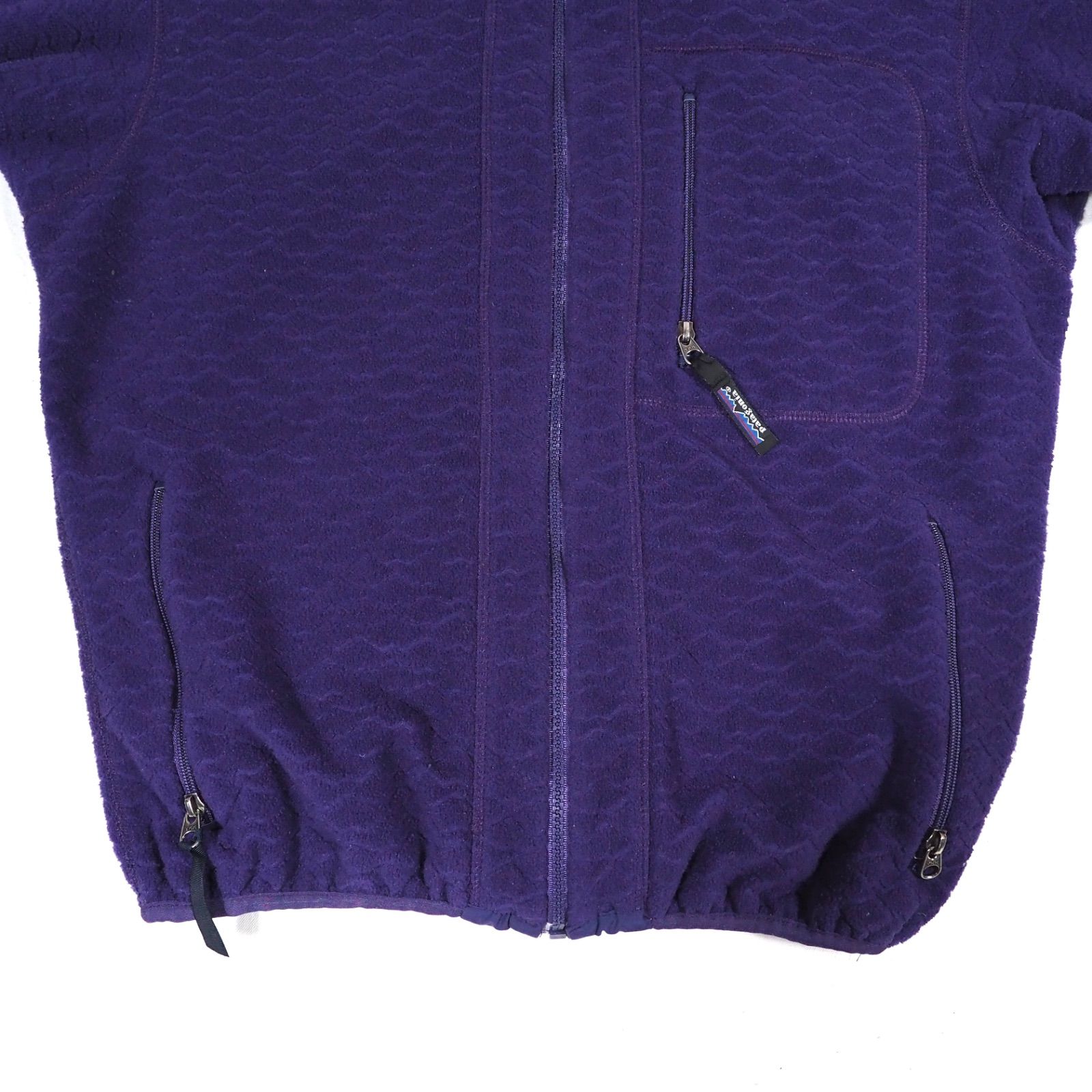 ビンテージ】patagonia シェルドシンチラ M パープルエッグプラント