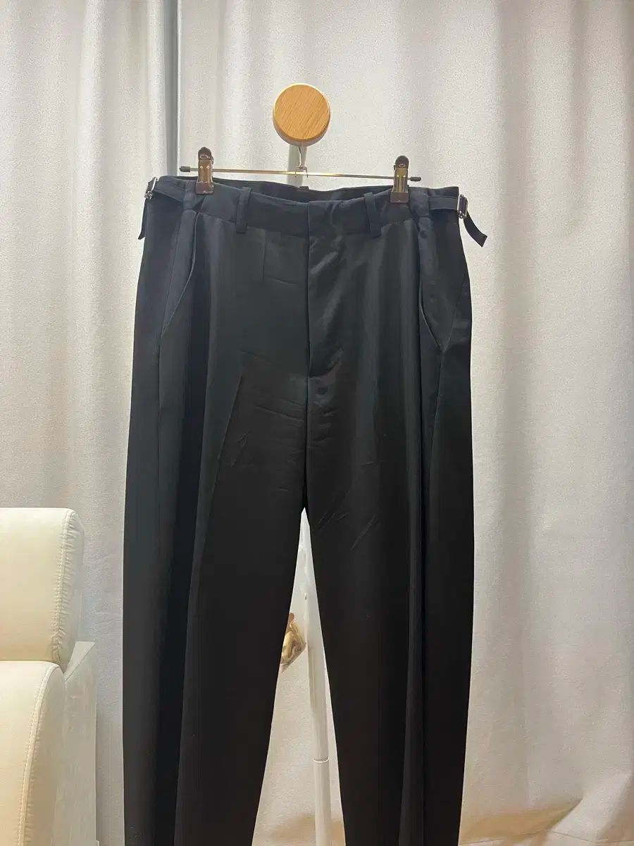 【雷市場（ポンジャン）商品韓国直送】 youth youth(ユース) ワイド スラックス 黒 s サイズ