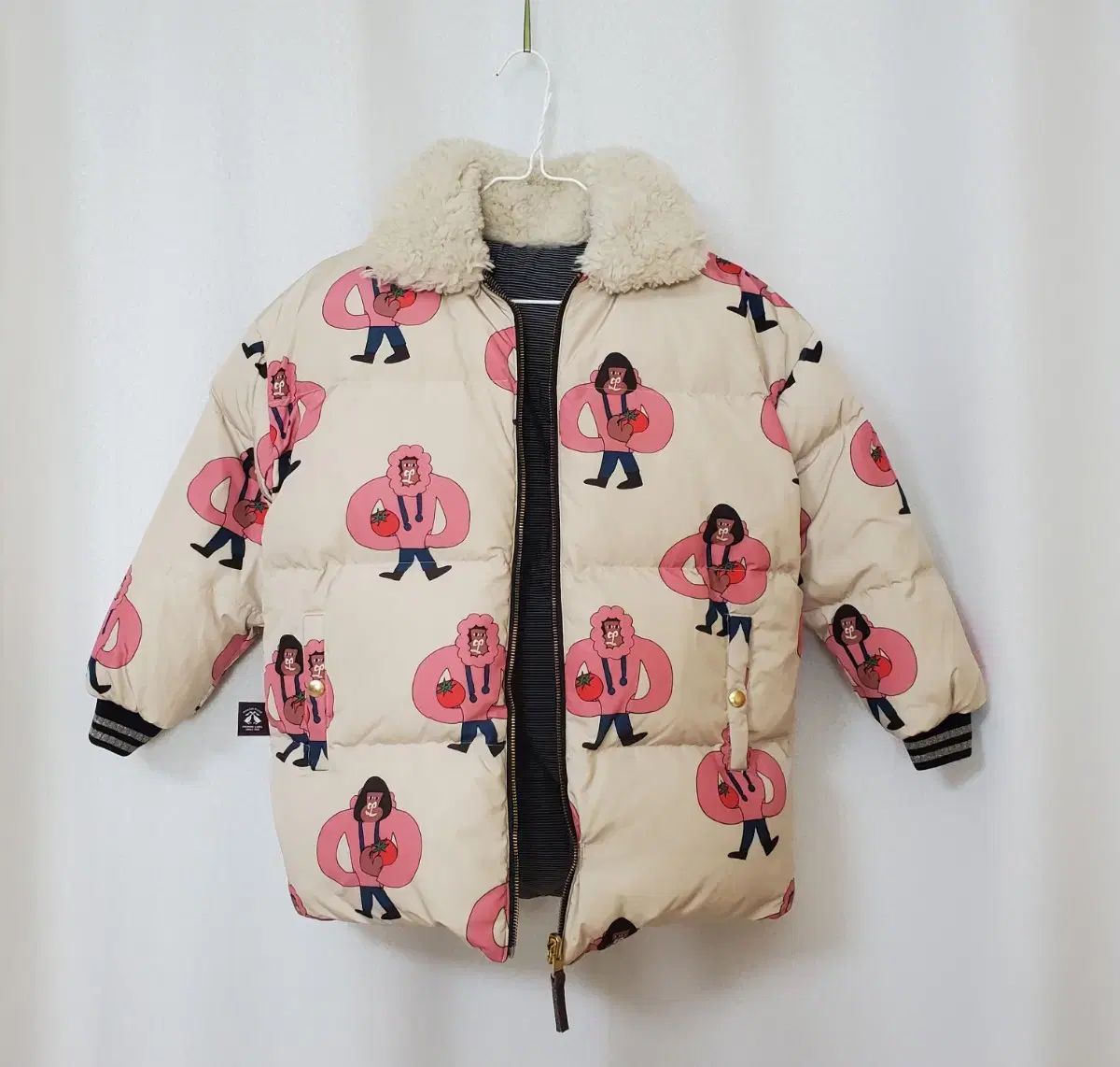 リミテドゥドゥ リバーシブル ダックダウン XL 120 7-8 キッズ