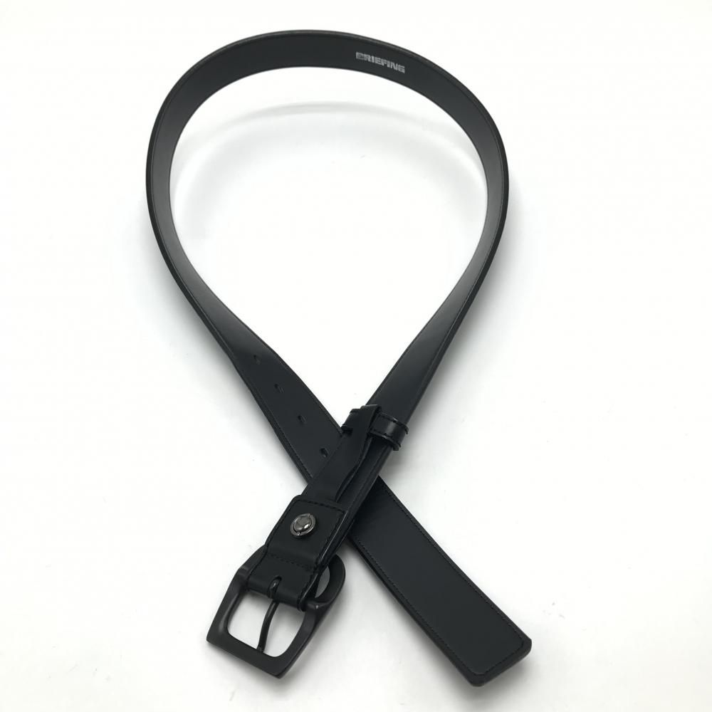 ブリーフィング ベルト 黒 バックル黒 メンズ ゴルフウェア BRIEFING