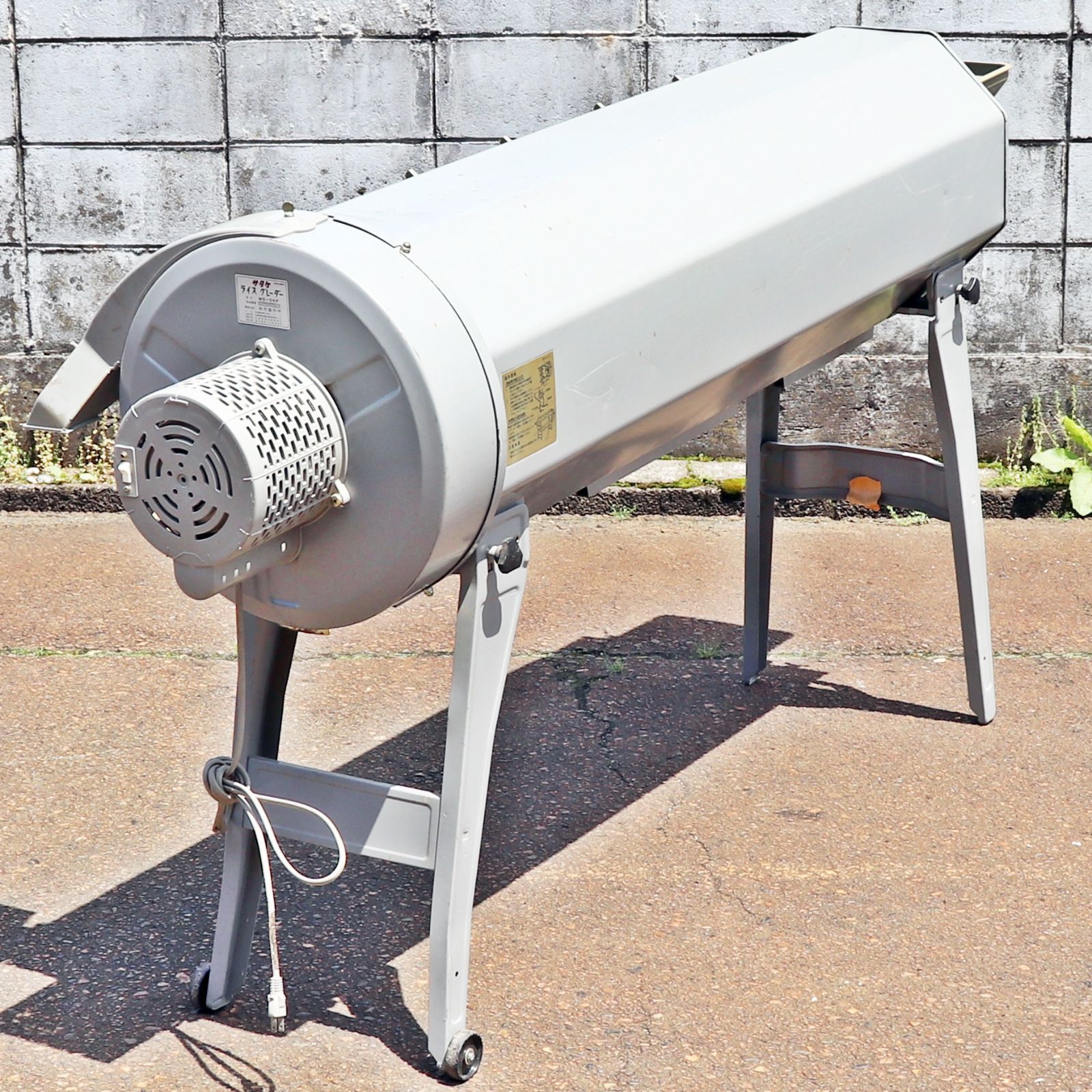 岐阜☆ サタケ 米選機 WS-06F ライスグレーダー 選別網 M 1.80 単相