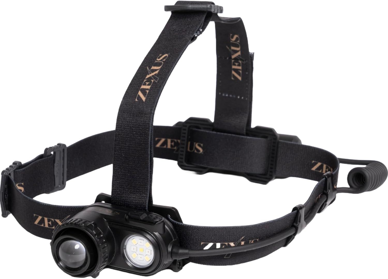 ZEXUS(ゼクサス) LED ヘッドライト ZX-R740 充電式 [最大1300
