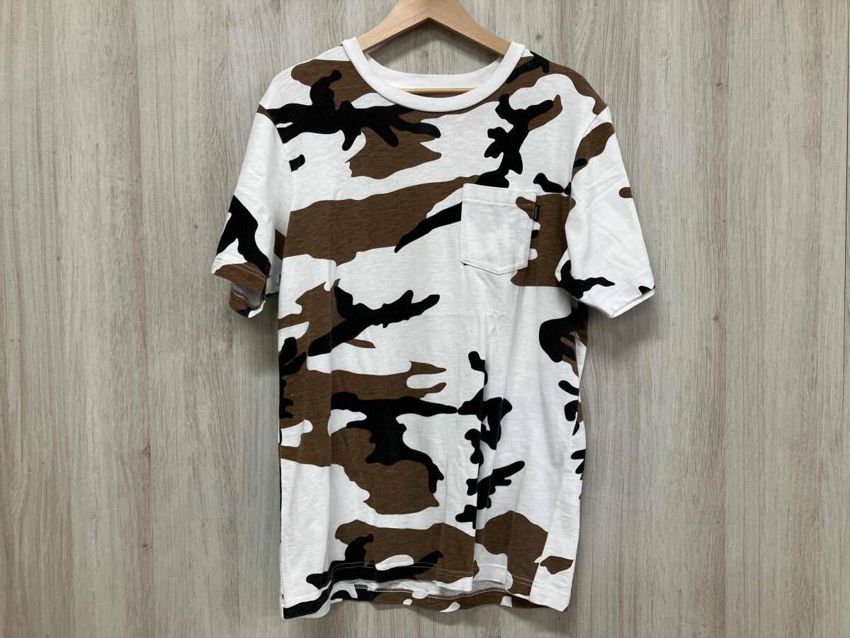 Supreme シュプリーム 16AW Pocket Tee Camo コットン カモフラ
