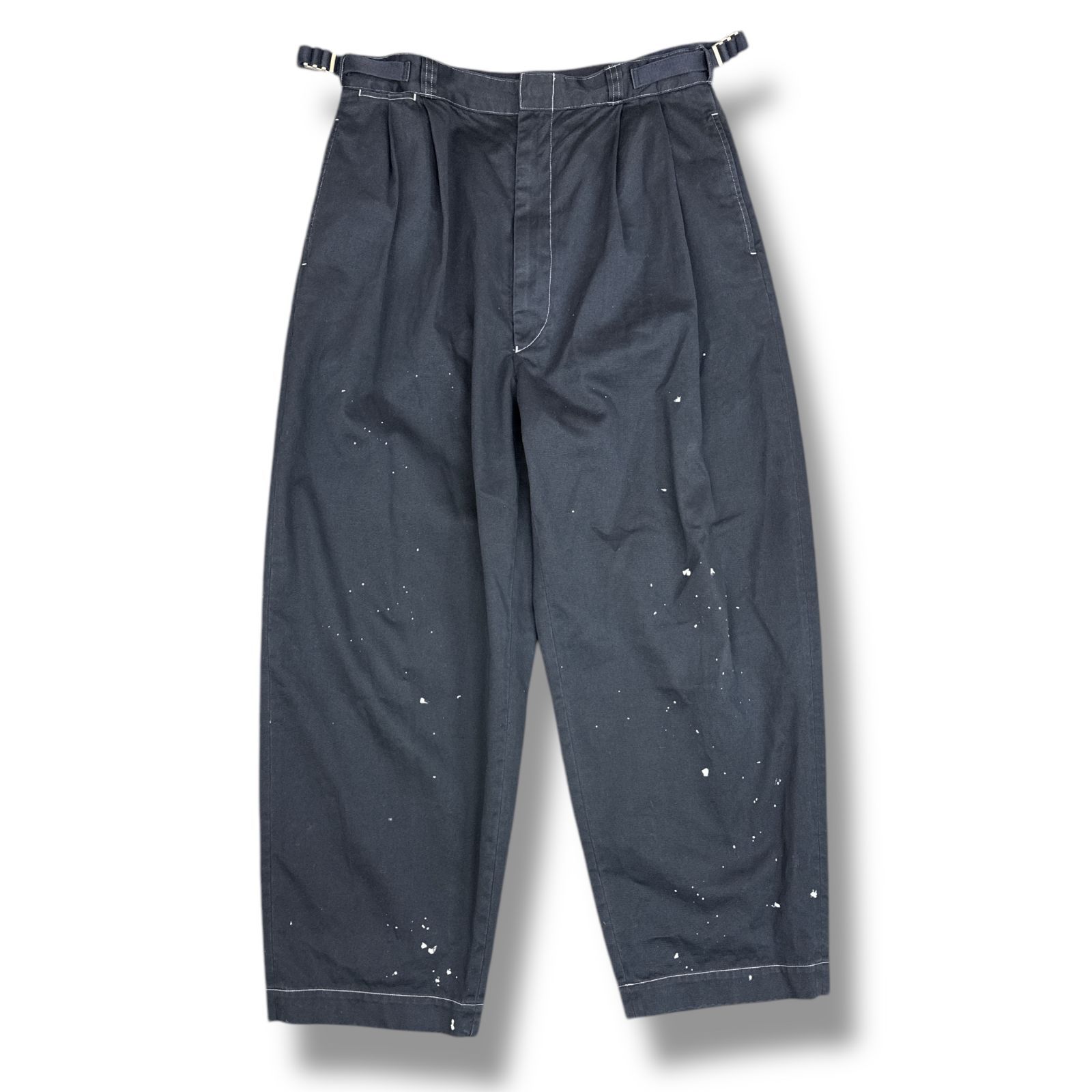参考上代47300円 Product Twelve 24AW High Waist Wide Work Trousers 