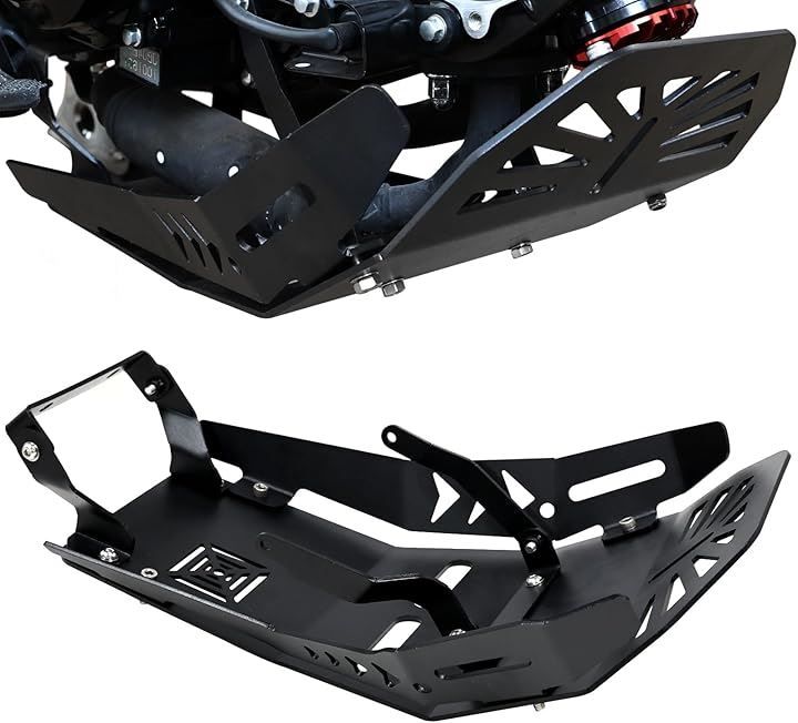 Kcyerz ホンダ ダックス125 ガード|プロテクションプレート Honda Dax エンジンガード エキゾーストプロテクション ボトムプロテクション 適合車種 Dax125 ST125 2025-2025 A3 アイアンブラック