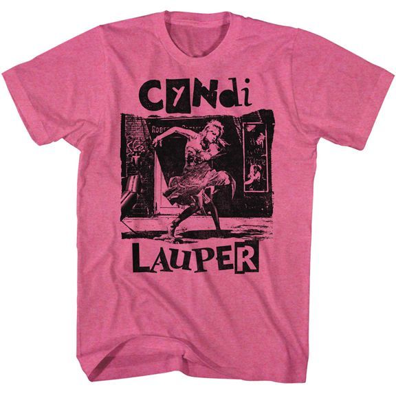 シンディ ローパー Tシャツ CYNDI LAUPER TORN NOTE DANCE 正規