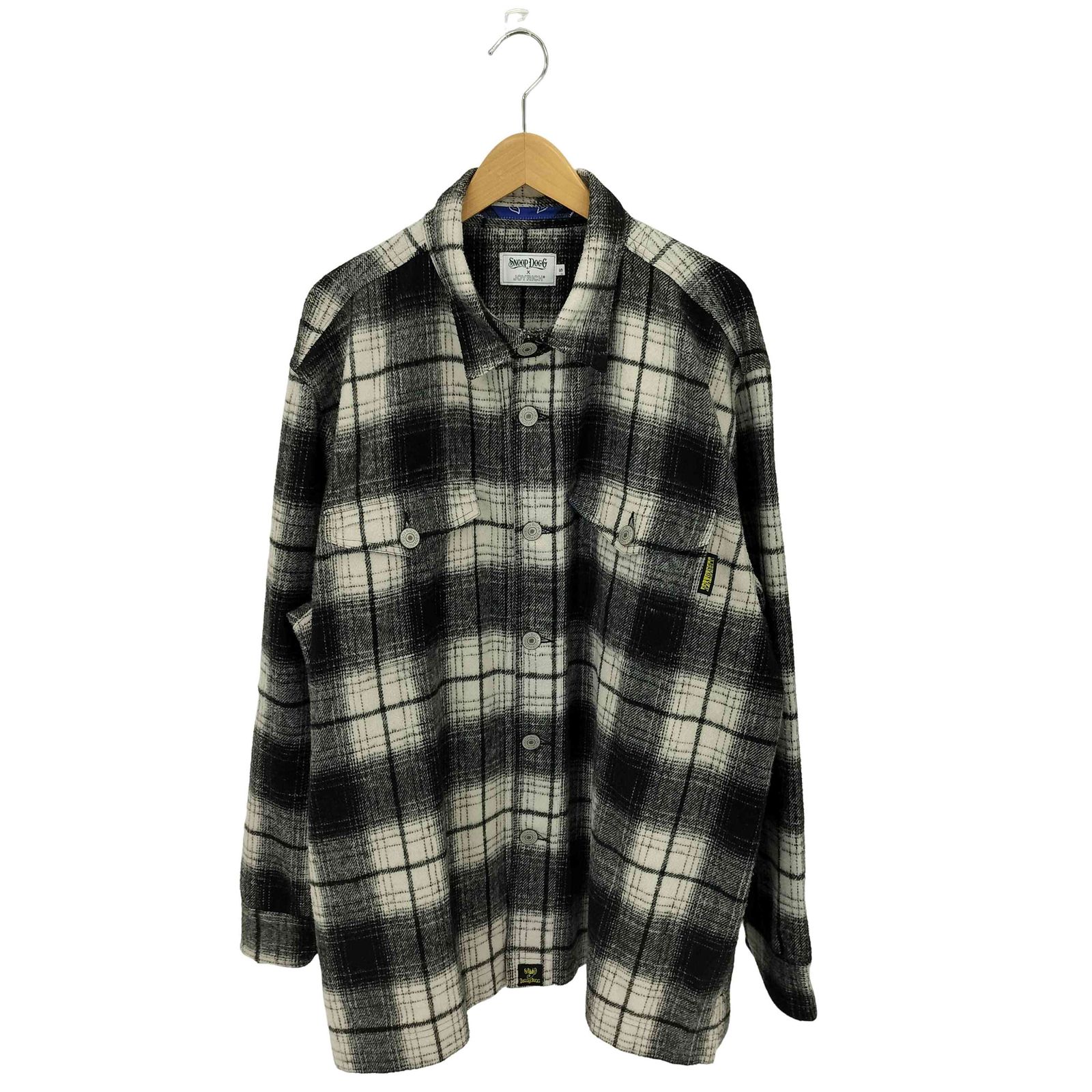スヌープドッグ SNOOP DOGG オーバーサイズ ネルチェックシャツ メンズ import S