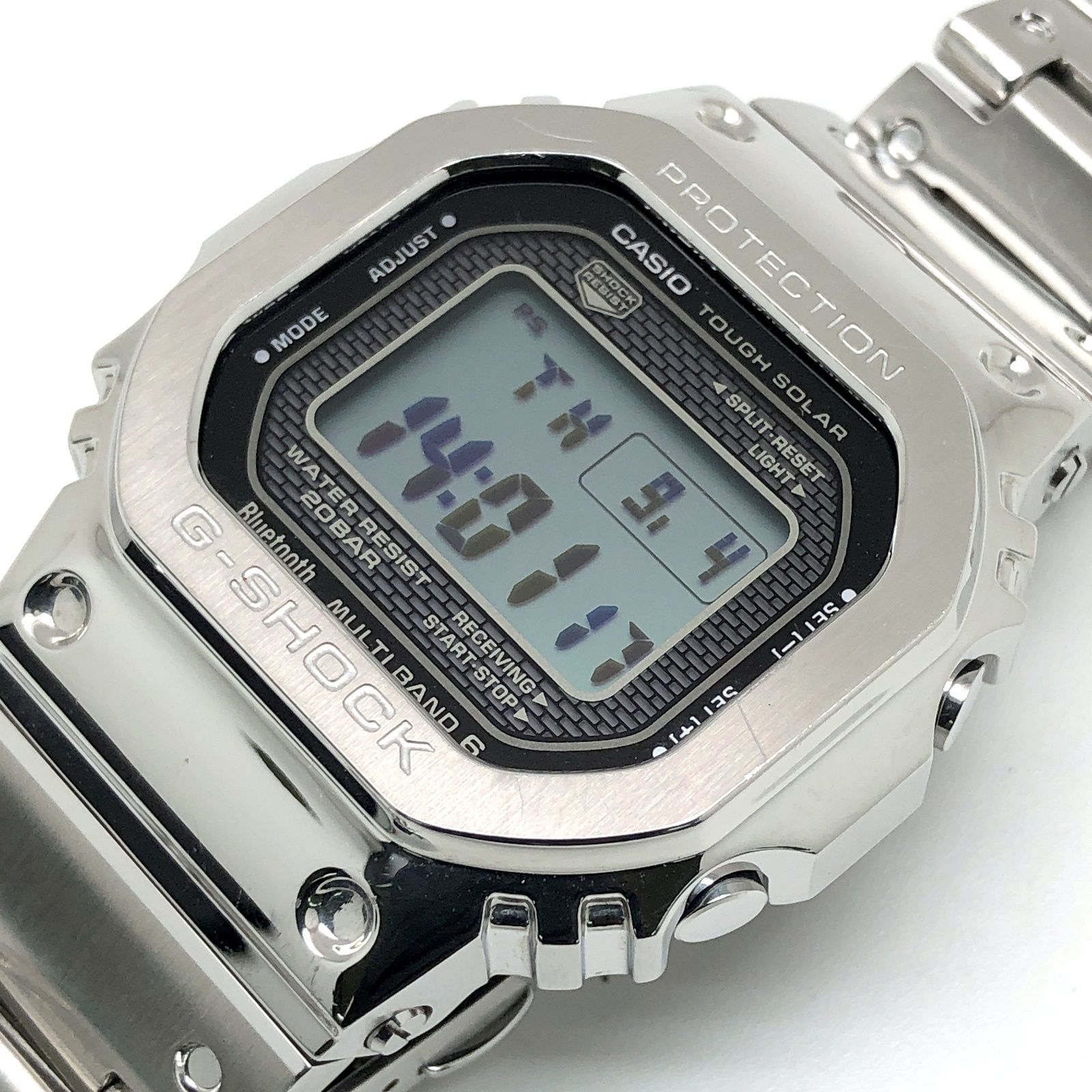 G-SHOCK ジーショック GMW-B5000D-1 フルメタル シルバー 電波ソーラー  