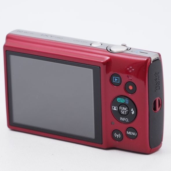 Canon デジタルカメラ IXY 190 レッド 光学10倍ズーム IXY190RE - メルカリ