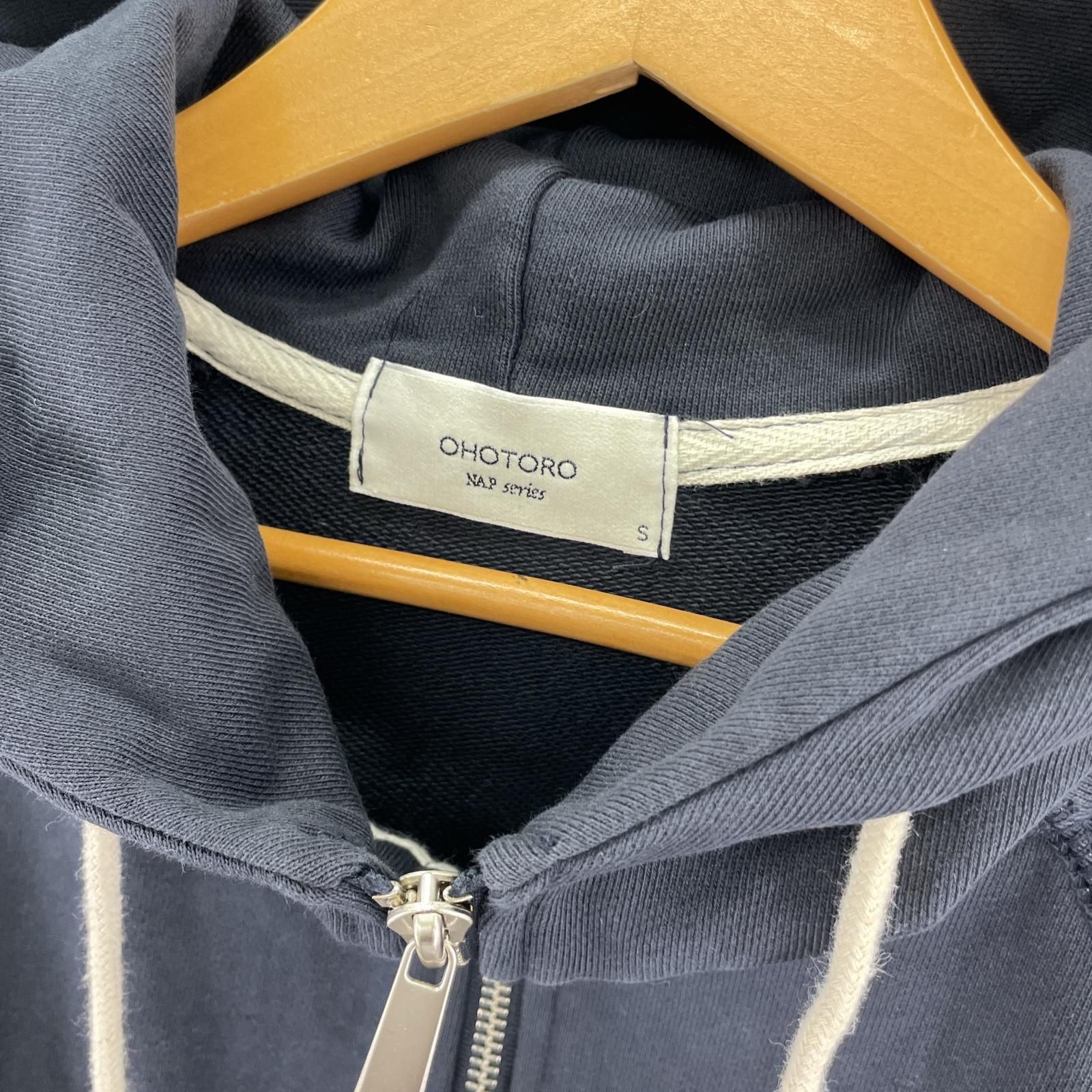 OHOTORO オオトロ パーカー sizeS/ネイビー - メルカリ