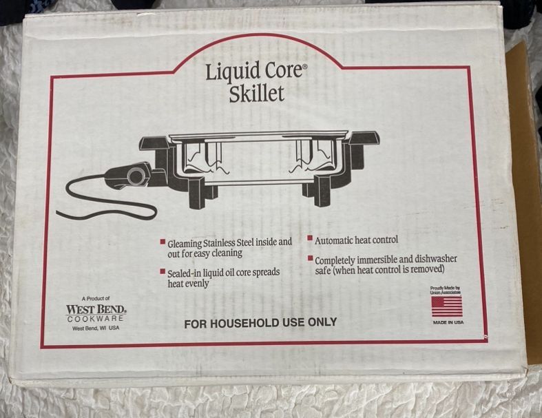 新品 ロイヤルクイーン 浅型Liquid Core 電気 スキレット - メルカリ