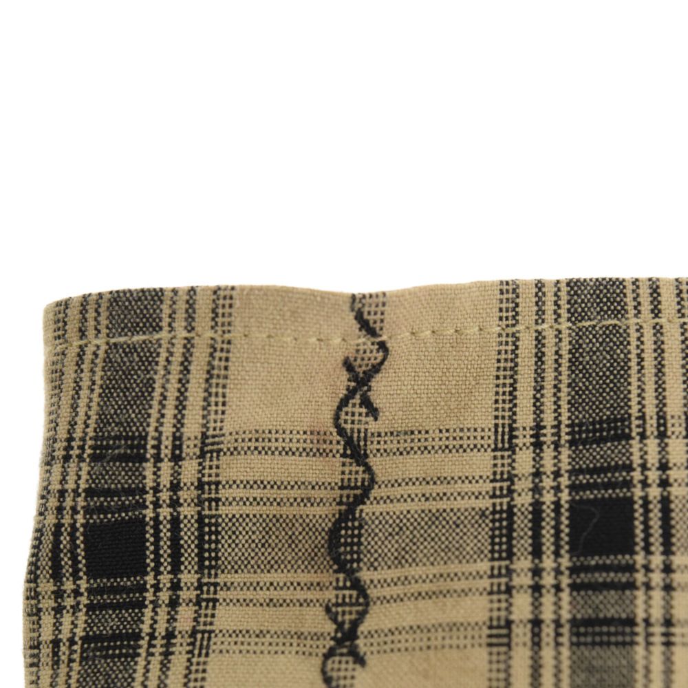 SAINT LAURENT チェック柄長袖シャツ 37