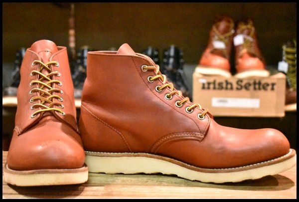 レッドウィングアイリッシュセッター　１０Ｄ　8166 10D 良品 10年】レッドウィング 8166 アイリッシュセッター 赤茶