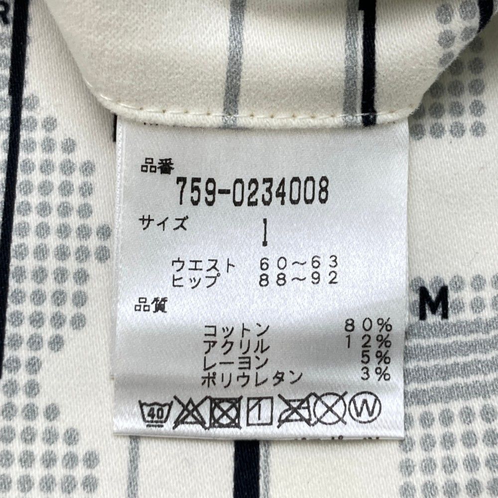 サイズ 1 MASTER BUNNY EDITION マスターバニーエディション ストレッチスカート 総柄 ホワイト系 240101305313 ゴルフウェア レディース ストスト LLC-HASEGAWATOSO_COM