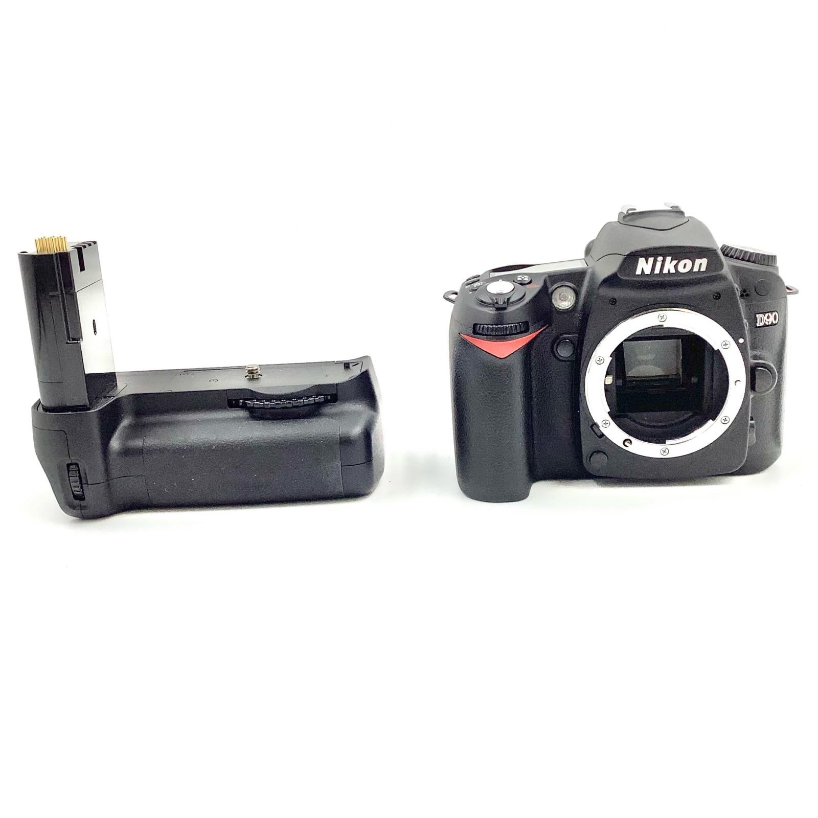 Nikon D90 デジタル一眼レフカメラ MB-D80付