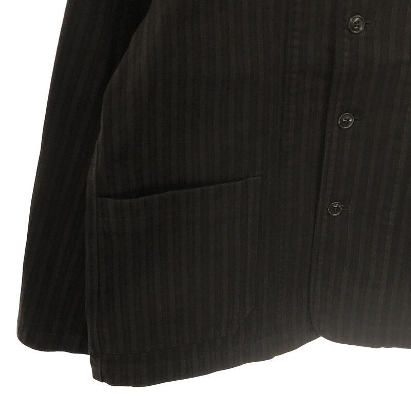 CONFECT ピケストライプ オーバーダイ カバーオール【美品】 CONFECT ピケストライプ オーバーダイ カバーオール【美品】