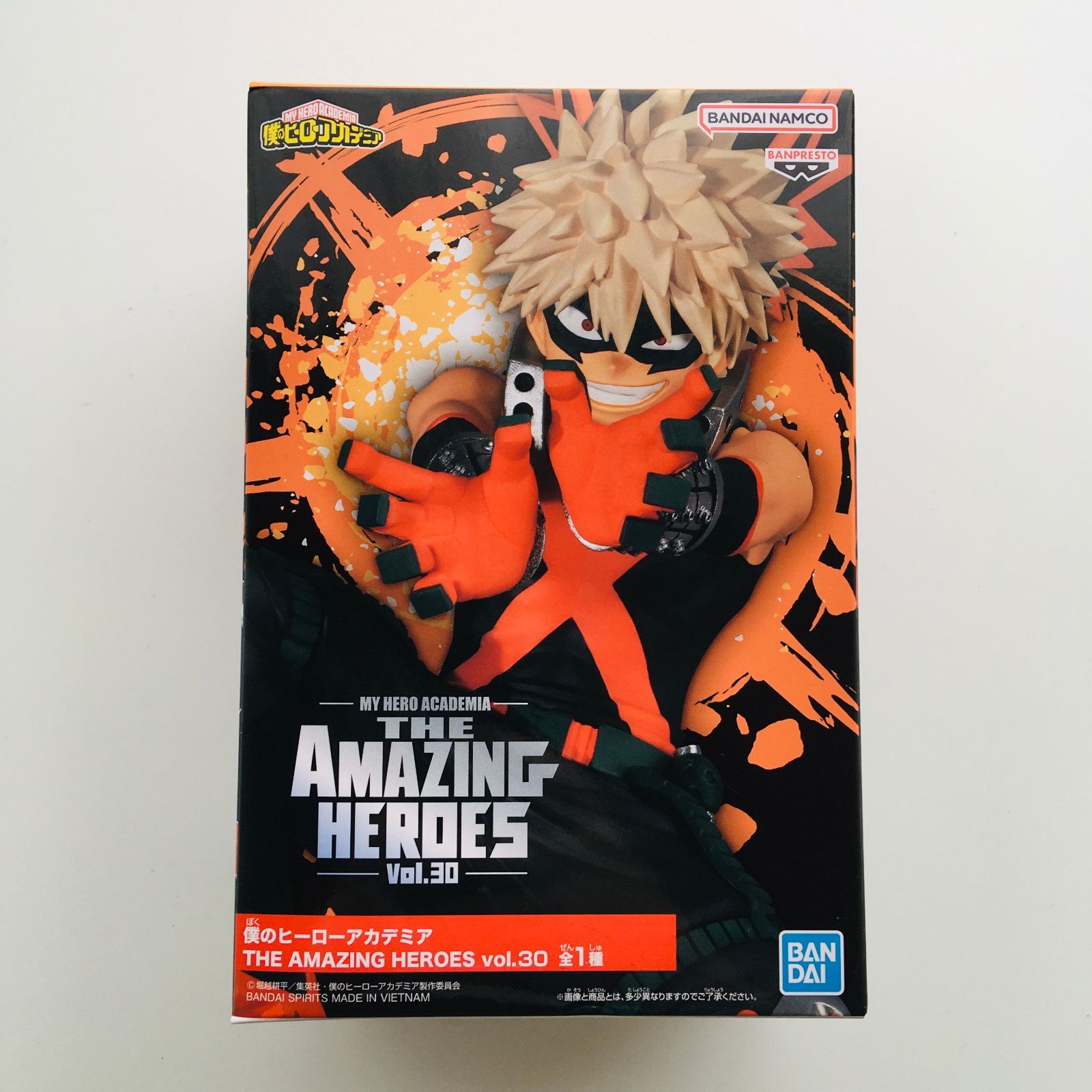 新品未開封】爆豪勝己 僕のヒーローアカデミア THE AMAZING HEROES vol