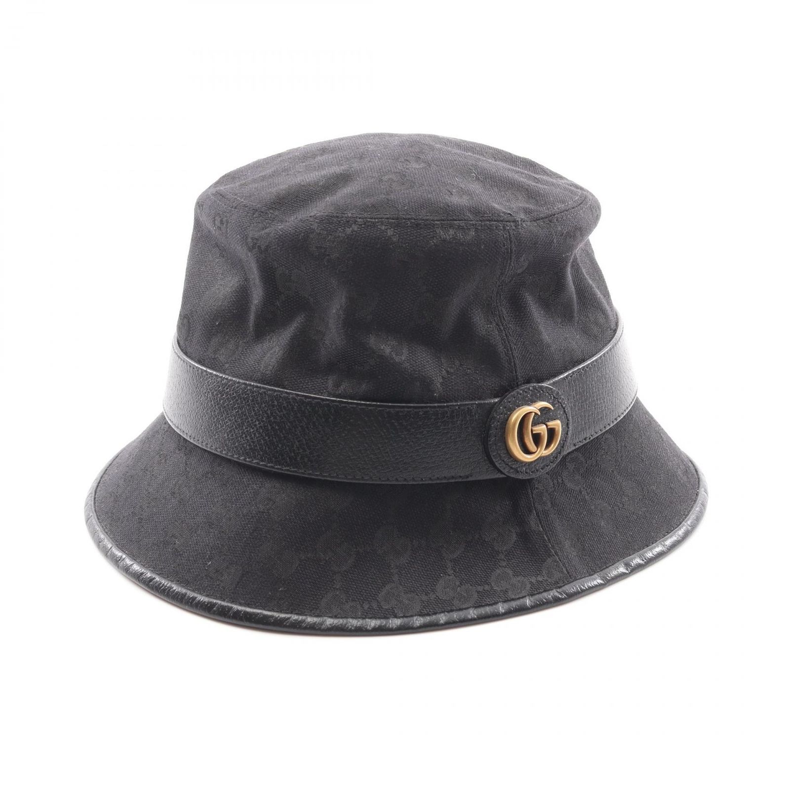 グッチ GUCCI ハット GGマーモント GGキャンバス キャンバス レザー