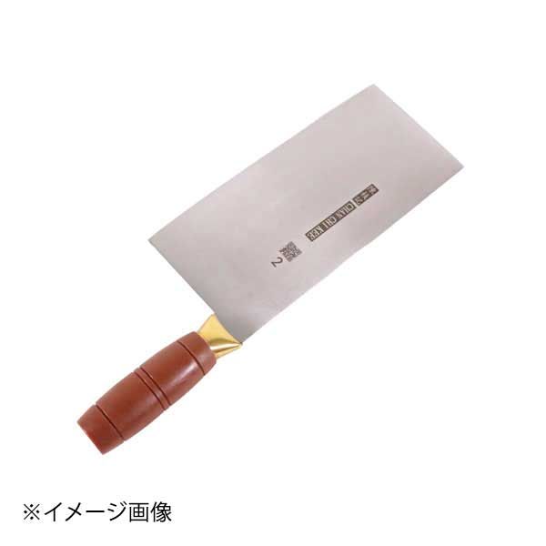 KF1912BR 陳枝記 カラー中華包丁 ブラウン