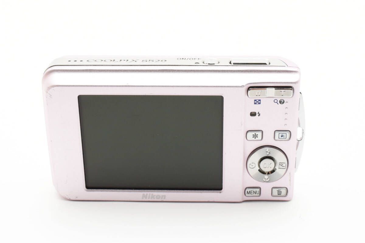 ☆バッテリーなし良品☆ ニコン NIKON COOLPIX S520 サクラ コンパクト 