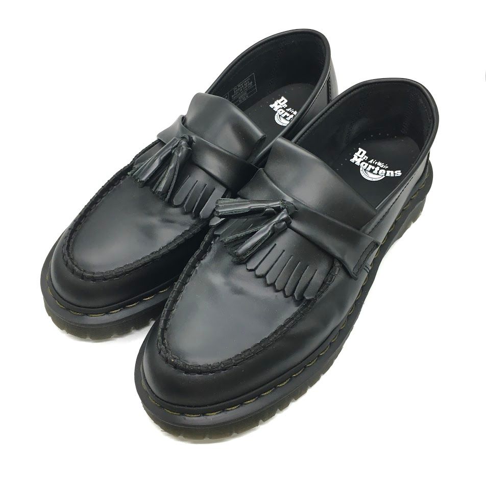 倉吉店】Dr.Martens | ドクターマーチン ローファー ADRIAN BEX タッセル ローファー エイドリアン ベック 26957001  ブラック 28cm 【127】 - メルカリ