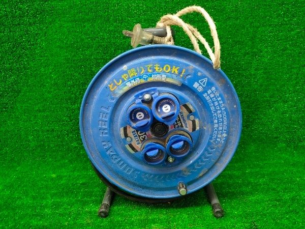 送料無料！ハタヤ コードリール ss-30型 屋外用 30m 電光ドラム ハタヤ コードリール 30m 防雨型 屋外用 コンセント防