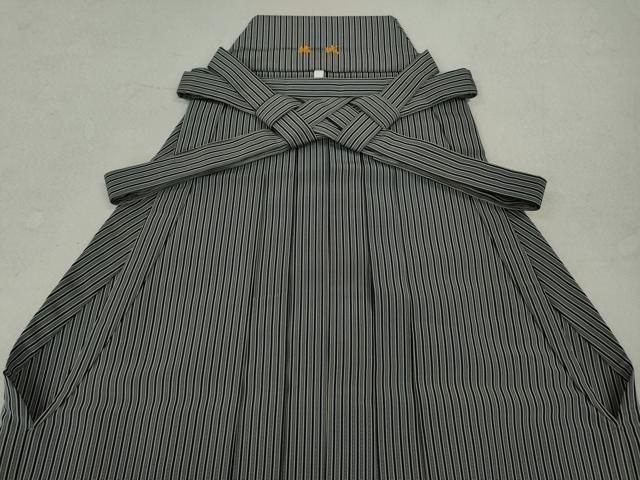 平和屋着物○男性 行灯袴 縞 正絹 逸品 CAAX4483ut