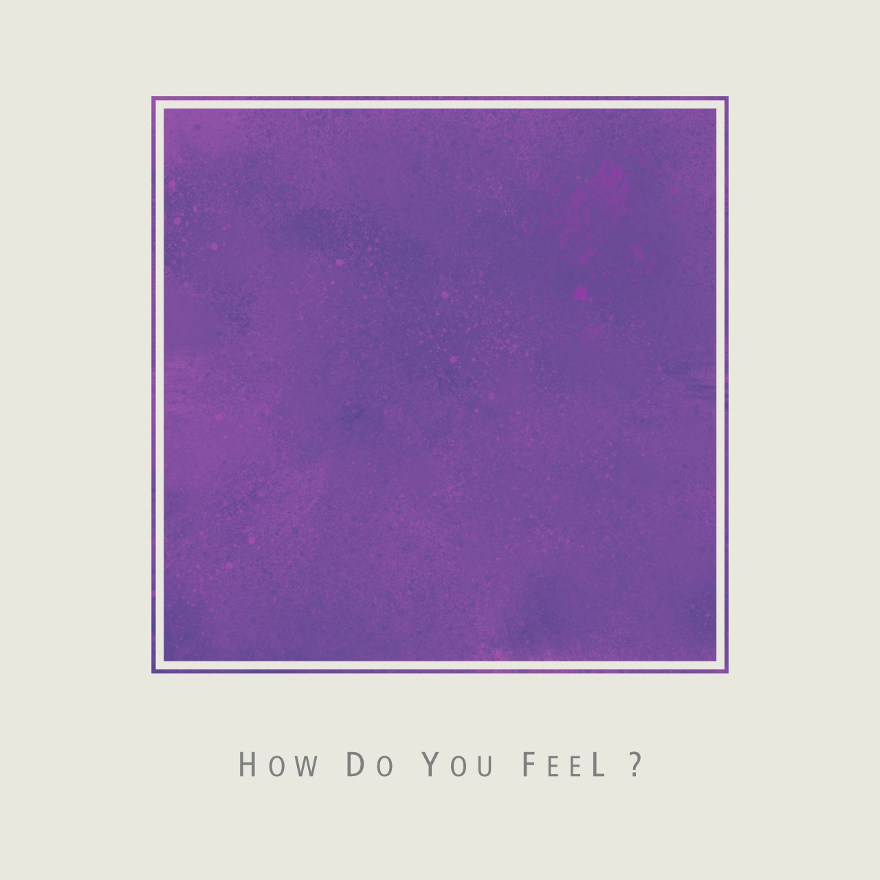 グラフィックロングTシャツ　How Do You Feel type - 008 -Long-