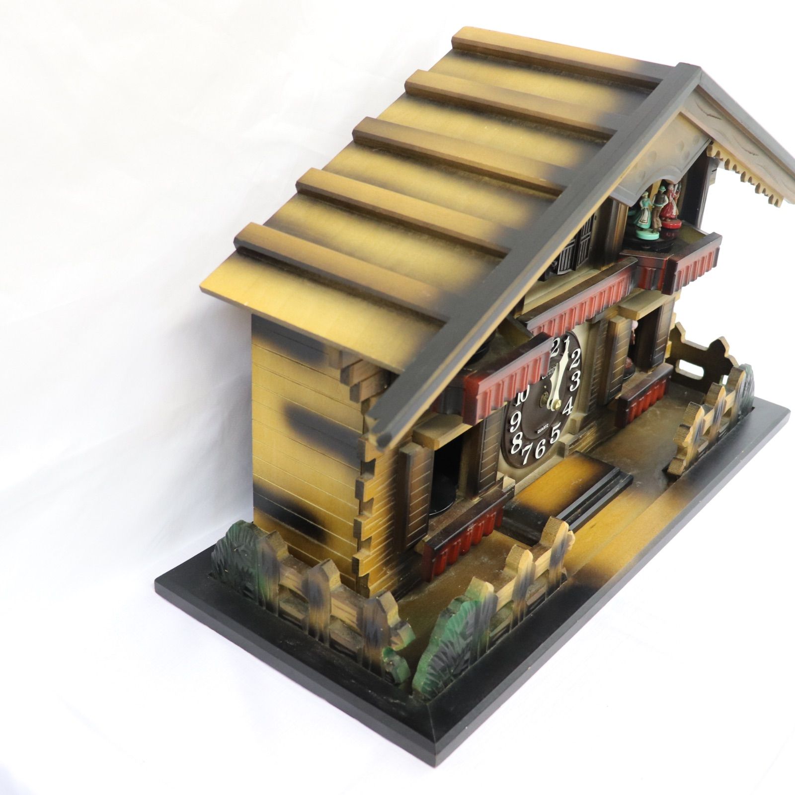 CITIZEN シチズン 置き時計 4RS609-0 リズム 鳩 クォーツ 木製 動作