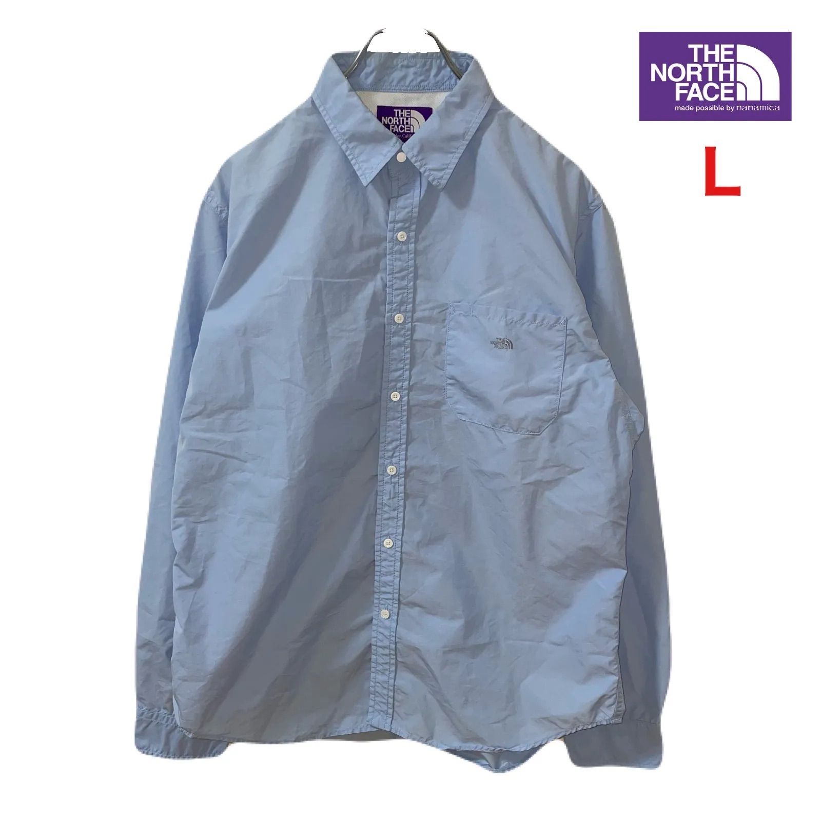 THE NORTH FACE / PURPLE LABEL Cotton Polyester Typewriter Shirt