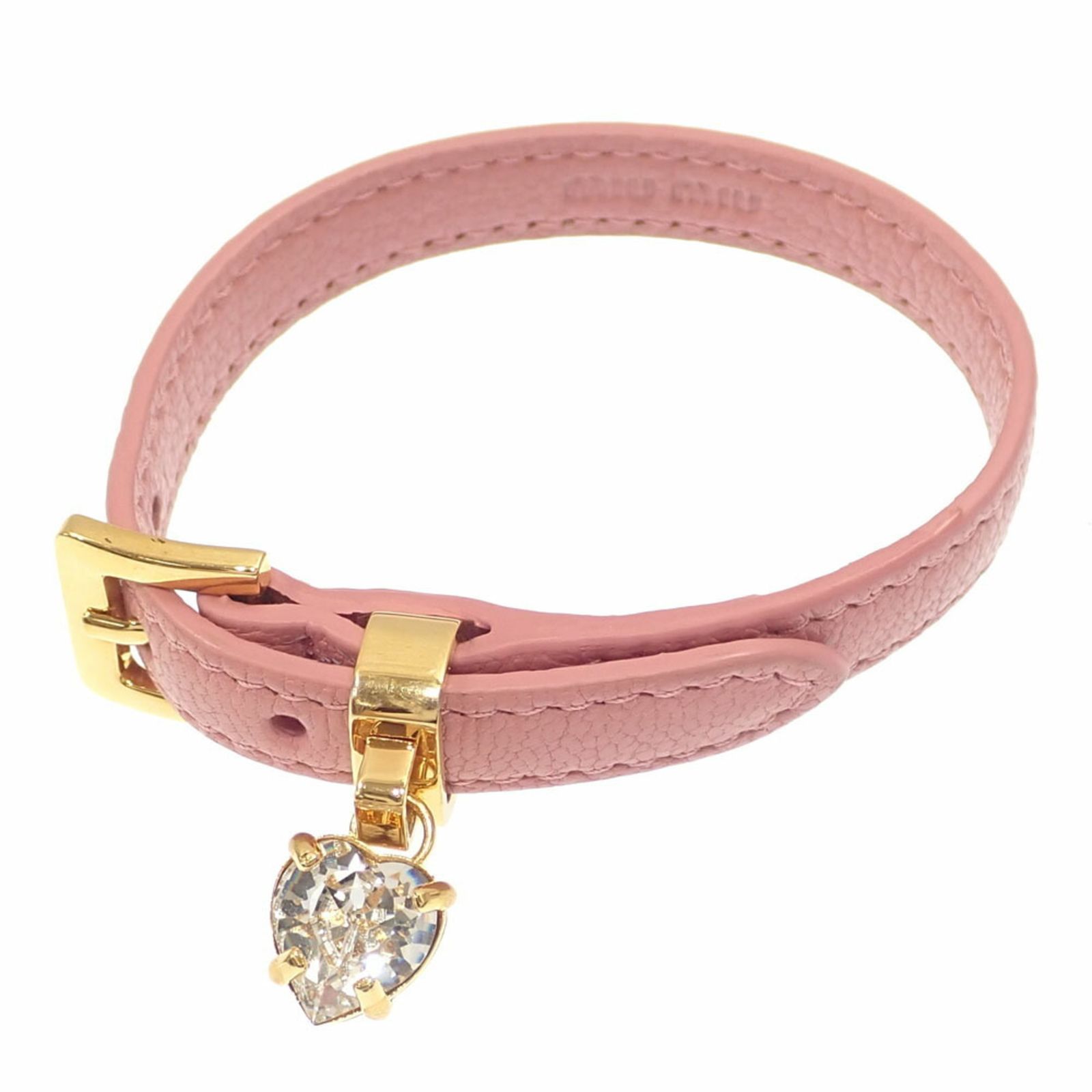 ミュウミュウ(Miu Miu) ミュウミュウ ハートモチーフ ブレスレット