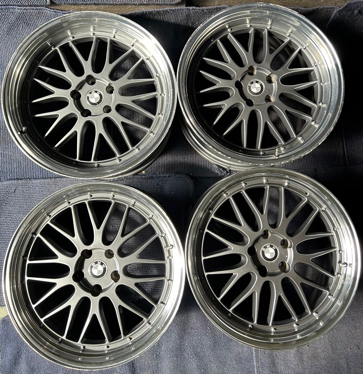 BBS LM風 20インチ ホイール4本 8.5/10J 25/30 PCD120 ハブ径約