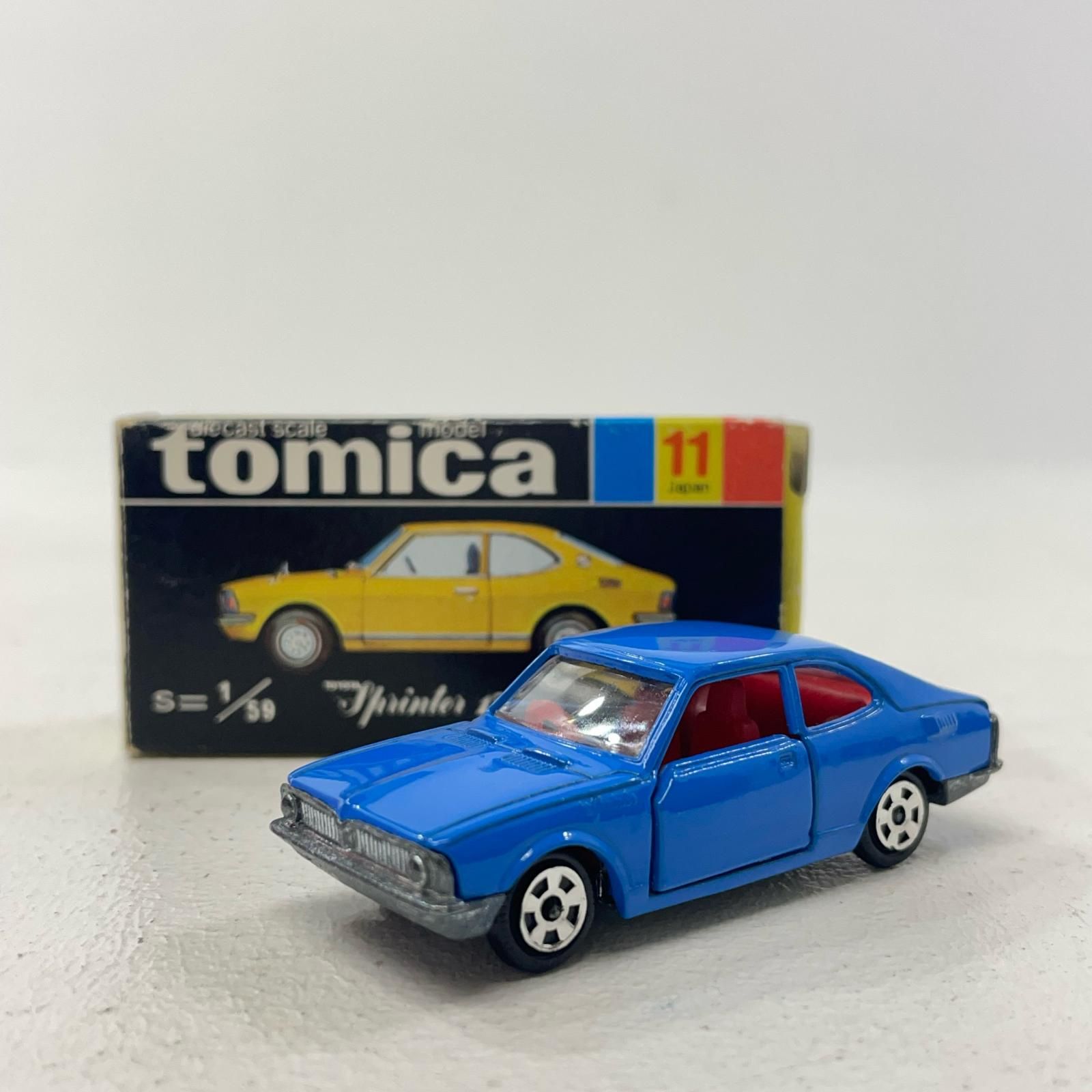 【香港 tomica】／黒箱トミカ／トヨタ カローラ スプリンター 宅配】兵庫県姫路市のミニカー買取実績｜香港トミカ（黒箱）「No